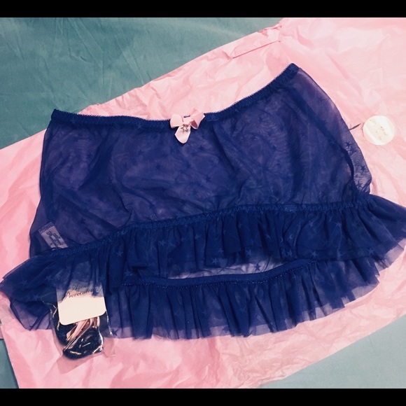 NWT Agent Provocateur Eleanor Bra & Garter Skirt - Picture 4 of 4